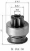 MAGNETI MARELLI 940113020176 Pinion, starter